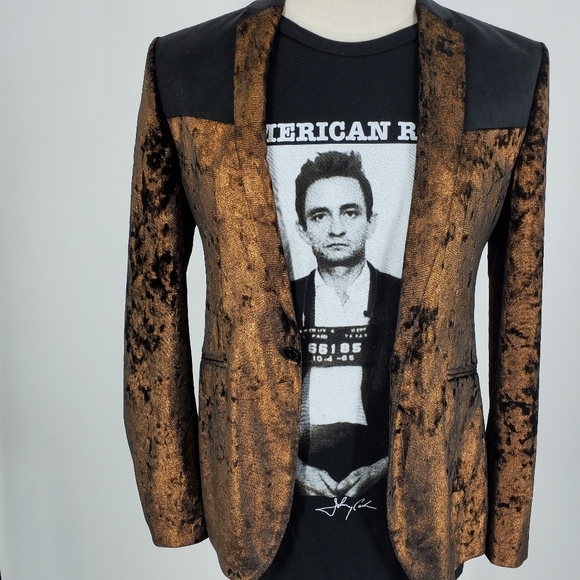 ASOS Other - Asos Mens Super Skinny Velvet Blazer Sport Coat